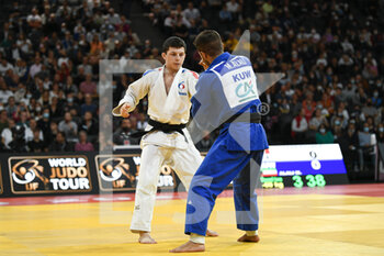 2021-10-16 - Men -60 kg, Romain VALADIER PICARD of France Bronze medal competes during the Paris Grand Slam 2021, Judo event on October 16, 2021 at AccorHotels Arena in Paris, France - PARIS GRAND SLAM 2021, JUDO EVENT - JUDO - CONTACT