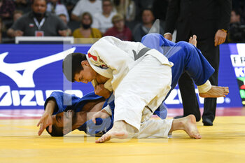 2021-10-16 - Men -60 kg, Romain VALADIER PICARD of France Bronze medal competes and wins by ippon during the Paris Grand Slam 2021, Judo event on October 16, 2021 at AccorHotels Arena in Paris, France - PARIS GRAND SLAM 2021, JUDO EVENT - JUDO - CONTACT