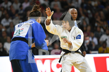 2021-10-16 - Women -48 kg, Catarina COSTA of Portugal competes during the Paris Grand Slam 2021, Judo event on October 16, 2021 at AccorHotels Arena in Paris, France - PARIS GRAND SLAM 2021, JUDO EVENT - JUDO - CONTACT