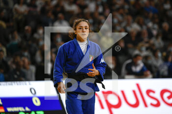 2021-10-16 - Women -48 kg, Assunta SCUTTO of Italy during the Paris Grand Slam 2021, Judo event on October 16, 2021 at AccorHotels Arena in Paris, France - PARIS GRAND SLAM 2021, JUDO EVENT - JUDO - CONTACT