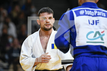 2021-10-16 - Men -73 kg, Alexandru RAICU of Romania bronze medal during the Paris Grand Slam 2021, Judo event on October 16, 2021 at AccorHotels Arena in Paris, France - PARIS GRAND SLAM 2021, JUDO EVENT - JUDO - CONTACT
