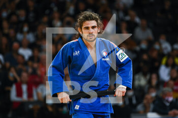 2021-10-16 - Men -73 kg, Theo RIQUIN of France Silver medal competes during the Paris Grand Slam 2021, Judo event on October 16, 2021 at AccorHotels Arena in Paris, France - PARIS GRAND SLAM 2021, JUDO EVENT - JUDO - CONTACT