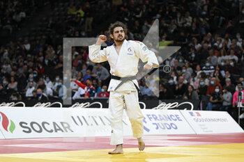 2021-10-16 - Men -73 kg, Theo RIQUIN of France Silver medal competes during the Paris Grand Slam 2021, Judo event on October 16, 2021 at AccorHotels Arena in Paris, France - PARIS GRAND SLAM 2021, JUDO EVENT - JUDO - CONTACT
