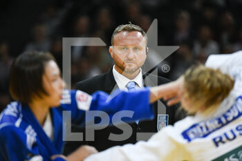 2021-10-16 - Former French judo fighter and now
international referee (IJF) Matthieu Bataille during the Paris Grand Slam 2021, Judo event on October 16, 2021 at AccorHotels Arena in Paris, France - PARIS GRAND SLAM 2021, JUDO EVENT - JUDO - CONTACT