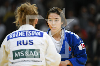 2021-10-16 - Women -52 kg, Kelly Deguchi of Canada during the Paris Grand Slam 2021, Judo event on October 16, 2021 at AccorHotels Arena in Paris, France - PARIS GRAND SLAM 2021, JUDO EVENT - JUDO - CONTACT