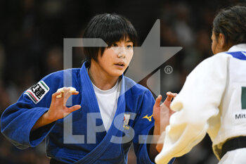 2021-10-16 - Women -57 kg, Haruka FUNAKUBO of Japan Gold medal during the Paris Grand Slam 2021, Judo event on October 16, 2021 at AccorHotels Arena in Paris, France - PARIS GRAND SLAM 2021, JUDO EVENT - JUDO - CONTACT