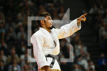 2021-10-16 - Men -60 kg, Balabay AGHAYEV of Azerbaijan Gold medal during the Paris Grand Slam 2021, Judo event on October 16, 2021 at AccorHotels Arena in Paris, France - PARIS GRAND SLAM 2021, JUDO EVENT - JUDO - CONTACT