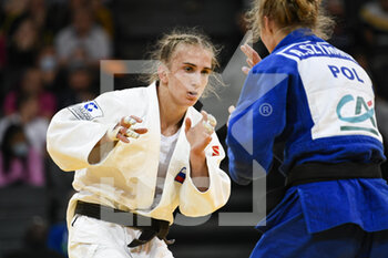 2021-10-16 - Women -63 kg, Ekaterina VALKOVA of Russia competes during the Paris Grand Slam 2021, Judo event on October 16, 2021 at AccorHotels Arena in Paris, France - PARIS GRAND SLAM 2021, JUDO EVENT - JUDO - CONTACT