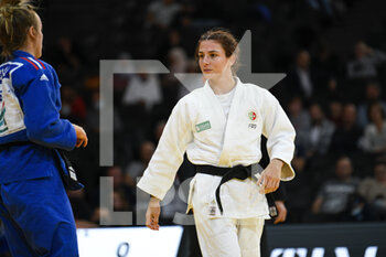 2021-10-16 - Women -63 kg, Barbara TIMO of Portugal gold medal competes during the Paris Grand Slam 2021, Judo event on October 16, 2021 at AccorHotels Arena in Paris, France - PARIS GRAND SLAM 2021, JUDO EVENT - JUDO - CONTACT