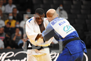 2021-10-18 - Alpha Oumar Djalo(FRA) competes on men's -81kg during the Paris Grand Slam 2021, Judo event on October 17, 2021 at AccorHotels Arena in Paris, France - PARIS GRAND SLAM 2021 - JUDO - CONTACT
