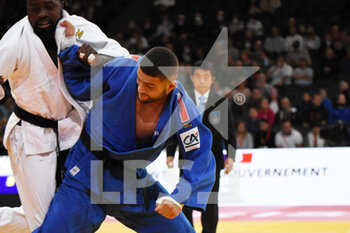 2021-10-18 - Alexis Mathieu (FRA) competes on men's -90kg during the Paris Grand Slam 2021, Judo event on October 17, 2021 at AccorHotels Arena in Paris, France - PARIS GRAND SLAM 2021 - JUDO - CONTACT