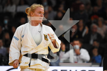 2021-10-18 - Luise Malzahn (GER) competes on women's -78kg during the Paris Grand Slam 2021, Judo event on October 17, 2021 at AccorHotels Arena in Paris, France - PARIS GRAND SLAM 2021 - JUDO - CONTACT