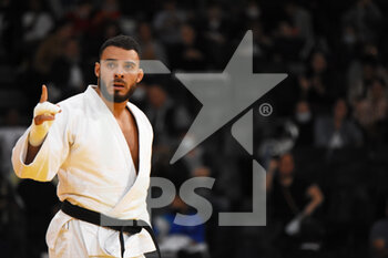 2021-10-18 - Cedric Olivar (FRA) competes on men's -100kg during the Paris Grand Slam 2021, Judo event on October 17, 2021 at AccorHotels Arena in Paris, France - PARIS GRAND SLAM 2021 - JUDO - CONTACT