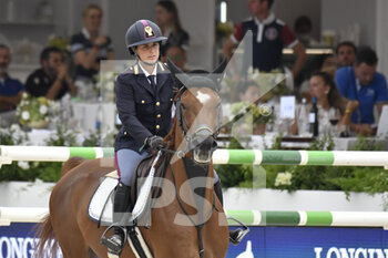 2021-09-10 - Francesca Crlesi (ITA) during the Longines Global Champions Tour, Individual Riders, Equestrian CSI 5 on September 10, 2021 at Circo Massimo in Rome - LONGINES GLOBAL CHAMPIONS TOUR AND GCL FINALS - INTERNATIONALS - EQUESTRIAN