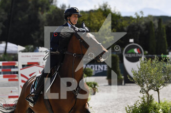 2021-09-18 - Giulia Martinengo Marquet (ITA) during the Longines Global Champions Tour, Individual Riders, Equestrian CSI5 Int. Jumping Competitition (1.55m) on September 18, 2021 at Circo Massimo in Rome. - LONGINES GLOBAL CHAMPIONS TOUR AND GCL FINALS - INTERNATIONALS - EQUESTRIAN
