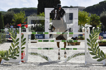 2021-09-18 - Spencer Smith (USA) during the Longines Global Champions Tour, Individual Riders, Equestrian CSI5 Int. Jumping Competitition (1.55m) on September 18, 2021 at Circo Massimo in Rome. - LONGINES GLOBAL CHAMPIONS TOUR AND GCL FINALS - INTERNATIONALS - EQUESTRIAN