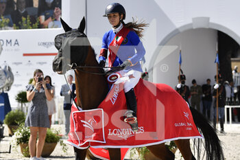 2021-09-18 - Edwina Tops-Alexander (Valkenswaard United) during the Longines Global Champions Tour, award Global Champions League on September 18, 2021 at Circo Massimo  - LONGINES GLOBAL CHAMPIONS TOUR AND GCL FINALS - INTERNATIONALS - EQUESTRIAN