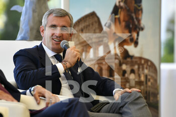 2021-09-09 - Marco Di Paola during the Longines Global Champions Tour Press Conference presentation Rome Week I and Week II at the Circo Massimo, september 9, 2021 in Rome, Italy - LONGINES GLOBAL CHAMPIONS TOUR PRESS CONFERENCE PRESENTATION - INTERNATIONALS - EQUESTRIAN