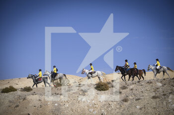 2021-10-28 - Riders illustration during the Gallops of Jordan 2021 at Wadi Rum desert to Petra on October 28th, 2021, in Wadi Rum desert, Jordan - GALLOPS OF JORDAN 2021 - INTERNATIONALS - EQUESTRIAN