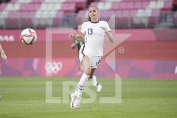 2021-07-27 - Alex MORGAN (USA) during the Olympic Games Tokyo 2020, Football Women's First Round Group G between United States and Australia on July 27, 2021 at Ibaraki Kashima Stadium in Kashima, Japan - Photo Photo Kishimoto / DPPI - OLYMPIC GAMES TOKYO 2020, JULY 27, 2021 - OLYMPIC GAMES TOKYO 2020 - OLYMPIC GAMES