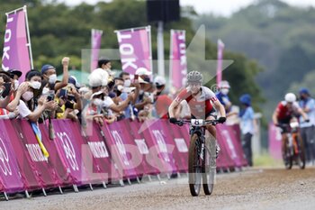 2021-07-27 - FREI Sina (SUI) Silver Medal during the Olympic Games Tokyo 2020, Cycling Mountain Bike Women's Cross-country on July 27, 2021 at Izu MTB Course in Izu, Japan - Photo Photo Kishimoto / DPPI - OLYMPIC GAMES TOKYO 2020, JULY 27, 2021 - OLYMPIC GAMES TOKYO 2020 - OLYMPIC GAMES