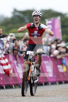 2021-07-27 - INDERGAND Linda (SUI) Bronze Medal during the Olympic Games Tokyo 2020, Cycling Mountain Bike Women's Cross-country on July 27, 2021 at Izu MTB Course in Izu, Japan - Photo Photo Kishimoto / DPPI - OLYMPIC GAMES TOKYO 2020, JULY 27, 2021 - OLYMPIC GAMES TOKYO 2020 - OLYMPIC GAMES