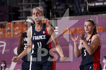 2021-07-27 - French Team during the Olympic Games Tokyo 2020, Japan-France on July 27, 2021 at Aomi Urban Sports Park in Tokyo, Japan - Photo Ann-Dee Lamour / CDP MEDIA / DPPI - OLYMPIC GAMES TOKYO 2020, JULY 27, 2021 - OLYMPIC GAMES TOKYO 2020 - OLYMPIC GAMES