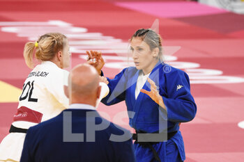 2021-07-27 - Maria Centracchio (ITA) competes on women's -63kg, during the Olympic Games Tokyo 2020, judo, on July 27, 2021 at Nippon Budokan, in Tokyo, Japan - Photo Yoann Cambefort / Marti Media / DPPI - OLYMPIC GAMES TOKYO 2020, JULY 27, 2021 - OLYMPIC GAMES TOKYO 2020 - OLYMPIC GAMES