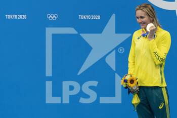 2021-07-28 - Ariarne Titmus of Australia Gold Medal during the Olympic Games Tokyo 2020, women 200m Freestyle final on July 28, 2021 at Tokyo Aquatics Centre in Tokyo, Japan - Photo Giorgio Scala / Orange Pictures / DPPI - OLYMPIC GAMES TOKYO 2020, JULY 28, 2021 - OLYMPIC GAMES TOKYO 2020 - OLYMPIC GAMES