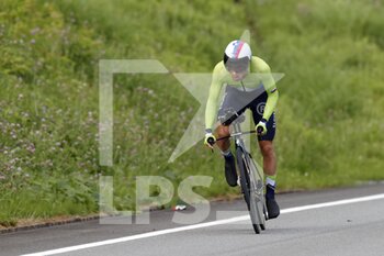 2021-07-28 - ROGLIC Primoz (SLO) Winner Gold Medal during the Olympic Games Tokyo 2020, Cycling Road Race Men's Individual Time Trial on July 28, 2021 at Fuji International Speedway in Oyama, Japan - Photo Photo Kishimoto / DPPI - OLYMPIC GAMES TOKYO 2020, JULY 28, 2021 - OLYMPIC GAMES TOKYO 2020 - OLYMPIC GAMES