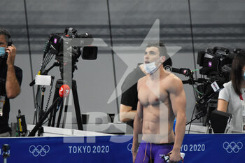 2021-07-28 - Maxime Grousset (FRA) competes on men's 100m freestyle semi-final during the Olympic Games Tokyo 2020, swimming, on July 28, 2021 at Tokyo aquatics center, in Tokyo, Japan - Photo Yoann Cambefort / Marti Media / DPPI - OLYMPIC GAMES TOKYO 2020, JULY 28, 2021 - OLYMPIC GAMES TOKYO 2020 - OLYMPIC GAMES