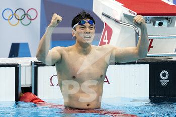 2021-07-30 - Shun Wang of China Gold medal during the Olympic Games Tokyo 2020, men 200m Individual Medley final on July 30, 2021 at Tokyo Aquatics Centre in Tokyo, Japan - Photo Giorgio Scala / Orange Pictures / DPPI - OLYMPIC GAMES TOKYO 2020, JULY 30, 2021 - OLYMPIC GAMES TOKYO 2020 - OLYMPIC GAMES