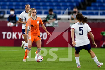 2021-07-30 - Jackie Groenen of the Netherlands during the Olympic Games Tokyo 2020, Football Women's Quarter Final match between Netherlands and United States on July 30, 2021 at International Stadium Yokohama in Yokohama, Japan - Photo Pablo Morano / Orange Pictures / DPPI - OLYMPIC GAMES TOKYO 2020, JULY 30, 2021 - OLYMPIC GAMES TOKYO 2020 - OLYMPIC GAMES