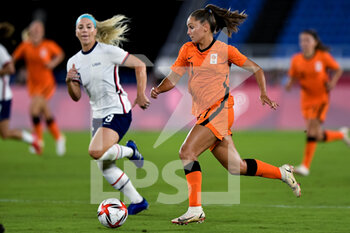 2021-07-30 - Lieke Martens of the Netherlands during the Olympic Games Tokyo 2020, Football Women's Quarter Final match between Netherlands and United States on July 30, 2021 at International Stadium Yokohama in Yokohama, Japan - Photo Pablo Morano / Orange Pictures / DPPI - OLYMPIC GAMES TOKYO 2020, JULY 30, 2021 - OLYMPIC GAMES TOKYO 2020 - OLYMPIC GAMES