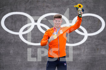 2021-07-30 - Niek Kimmann of the Netherlands golden medal during the Olympic Games Tokyo 2020, Cycling BMX Racing Men on July 30, 2021 at the Nippon Budokan in Tokyo, Japan - Photo Yannick Verhoeven / Orange Pictures / DPPI - OLYMPIC GAMES TOKYO 2020, JULY 30, 2021 - OLYMPIC GAMES TOKYO 2020 - OLYMPIC GAMES
