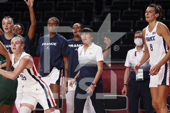 2021-07-30 - Valérie GARNIER (C) of France during the Olympic Games Tokyo 2020, France-Nigeria on July 30, 2021 at Saitama Super Arena in Tokyo, Japan - Photo Ann-Dee Lamour / CDP MEDIA / DPPI - OLYMPIC GAMES TOKYO 2020, JULY 30, 2021 - OLYMPIC GAMES TOKYO 2020 - OLYMPIC GAMES