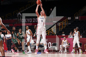 2021-07-30 - Alexia CHARTEREAU (6) of France during the Olympic Games Tokyo 2020, France-Nigeria on July 30, 2021 at Saitama Super Arena in Tokyo, Japan - Photo Ann-Dee Lamour / CDP MEDIA / DPPI - OLYMPIC GAMES TOKYO 2020, JULY 30, 2021 - OLYMPIC GAMES TOKYO 2020 - OLYMPIC GAMES