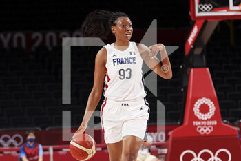 2021-07-30 - Diandra TCHATCHOUANG (93) of France during the Olympic Games Tokyo 2020, France-Nigeria on July 30, 2021 at Saitama Super Arena in Tokyo, Japan - Photo Ann-Dee Lamour / CDP MEDIA / DPPI - OLYMPIC GAMES TOKYO 2020, JULY 30, 2021 - OLYMPIC GAMES TOKYO 2020 - OLYMPIC GAMES