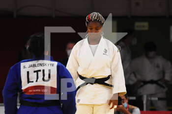 2021-07-30 - Romane Dicko (FRA) wins bronze medal of women's +78kg, during the Olympic Games Tokyo 2020, Judo, on July 30, 2021 at Nippon Budokan in Tokyo, Japan - Photo Yoann Cambefort / Marti Media / DPPI - OLYMPIC GAMES TOKYO 2020, JULY 30, 2021 - OLYMPIC GAMES TOKYO 2020 - OLYMPIC GAMES
