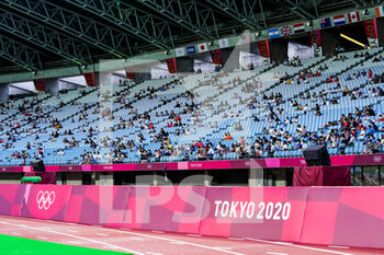 2021-07-31 - General view during the Olympic Games Tokyo 2020, Football Men's Quarter-Final between Spain and Ivory Coast on July 31, 2021 at Miyagi Stadium in Miyagi, Japan - Photo Photo Kishimoto / DPPI - OLYMPIC GAMES TOKYO 2020, JULY 31, 2021 - OLYMPIC GAMES TOKYO 2020 - OLYMPIC GAMES