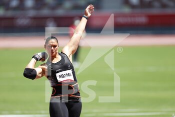 2021-08-01 - ADAMS Valerie (NZL) 3rd Bronze Medal during the Olympic Games Tokyo 2020, Athletics Women's Shot Put Final on August 1, 2021 at Olympic Stadium in Tokyo, Japan - Photo Yuya Nagase / Photo Kishimoto / DPPI - OLYMPIC GAMES TOKYO 2020, AUGUST 1, 2021 - OLYMPIC GAMES TOKYO 2020 - OLYMPIC GAMES