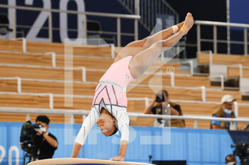 2021-08-01 - ANDRADE Rebeca (BRA) Winner Gold Medal during the Olympic Games Tokyo 2020, Artistic Gymnastics Women's Apparatus Vault Final on August 1, 2021 at Ariake Gymnastics Centre in Tokyo, Japan - Photo Kanami Yoshimura / Photo Kishimoto / DPPI - OLYMPIC GAMES TOKYO 2020, AUGUST 1, 2021 - OLYMPIC GAMES TOKYO 2020 - OLYMPIC GAMES