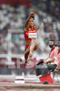 2021-08-01 - Ana PELETEIRO (ESP) 3rd place Bronze Medal during the Olympic Games Tokyo 2020, Athletics Women's Triple Jump Final on August 1, 2021 at Olympic Stadium in Tokyo, Japan - Photo Photo Kishimoto / DPPI - OLYMPIC GAMES TOKYO 2020, AUGUST 1, 2021 - OLYMPIC GAMES TOKYO 2020 - OLYMPIC GAMES