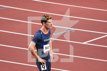 2021-08-01 - Pierre-Ambroise Bosse competes on men's 800m semi-final during the Olympic Games Tokyo 2020, Athletics, on August 1, 2021 at Tokyo Olympic Stadium in Tokyo, Japan - Photo Yoann Cambefort / Marti Media / DPPI - OLYMPIC GAMES TOKYO 2020, AUGUST 1, 2021 - OLYMPIC GAMES TOKYO 2020 - OLYMPIC GAMES