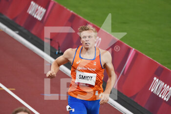 2021-08-01 - Nick Smidt (NED) competes on men's 400m hurdles semi-final, during the Olympic Games Tokyo 2020, Athletics, on August 1, 2021 at Tokyo Olympic Stadium in Tokyo, Japan - Photo Yoann Cambefort / Marti Media / DPPI - OLYMPIC GAMES TOKYO 2020, AUGUST 1, 2021 - OLYMPIC GAMES TOKYO 2020 - OLYMPIC GAMES