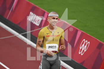 2021-08-01 - Constantin Preis (GER) competes on men's 800m semi-final, during the Olympic Games Tokyo 2020, Athletics, on August 1, 2021 at Tokyo Olympic Stadium in Tokyo, Japan - Photo Yoann Cambefort / Marti Media / DPPI - OLYMPIC GAMES TOKYO 2020, AUGUST 1, 2021 - OLYMPIC GAMES TOKYO 2020 - OLYMPIC GAMES