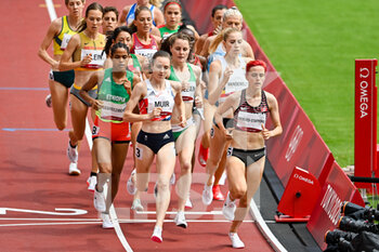 2021-08-02 - Laura Muir of Great Britain and Gabriela Debues Stafford of Canada during the Olympic Games Tokyo 2020, Athletics Women's 1500m Round 1 on August 2, 2021 at Olympic Stadium in Tokyo, Japan - Photo Andy Astfalck / Orange Pictures / DPPI - OLYMPIC GAMES TOKYO 2020, AUGUST 02, 2021 - OLYMPIC GAMES TOKYO 2020 - OLYMPIC GAMES