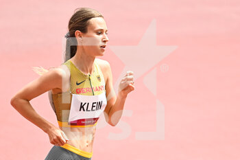 2021-08-02 - Hanna Klein of Germany during the Olympic Games Tokyo 2020, Athletics Women's 1500m Round 1 on August 2, 2021 at Olympic Stadium in Tokyo, Japan - Photo Andy Astfalck / Orange Pictures / DPPI - OLYMPIC GAMES TOKYO 2020, AUGUST 02, 2021 - OLYMPIC GAMES TOKYO 2020 - OLYMPIC GAMES