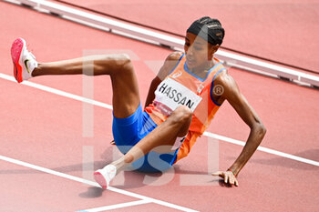2021-08-02 - Siffan Hassan of the Netherlands during the Olympic Games Tokyo 2020, Athletics Women's 1500m Round 1 on August 2, 2021 at Olympic Stadium in Tokyo, Japan - Photo Andy Astfalck / Orange Pictures / DPPI - OLYMPIC GAMES TOKYO 2020, AUGUST 02, 2021 - OLYMPIC GAMES TOKYO 2020 - OLYMPIC GAMES