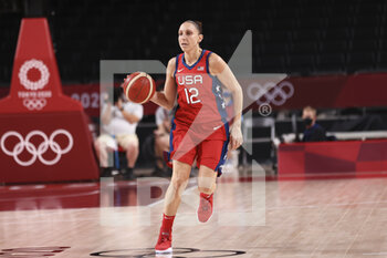 2021-08-02 - Diana TAURASI (12) of USA during the Olympic Games Tokyo 2020, Basketball Women's Preliminary Round Group B between France and USA on August 2, 2021 at Saitama Super Arena in Tokyo, Japan - Photo Ann-Dee Lamour / CDP MEDIA / DPPI - OLYMPIC GAMES TOKYO 2020, AUGUST 02, 2021 - OLYMPIC GAMES TOKYO 2020 - OLYMPIC GAMES